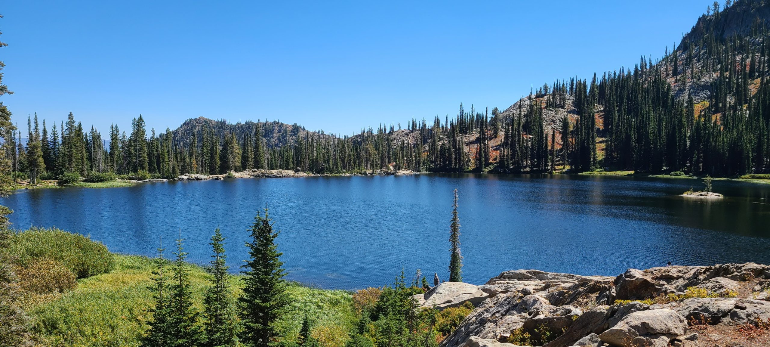 Blue Lake in Idaho